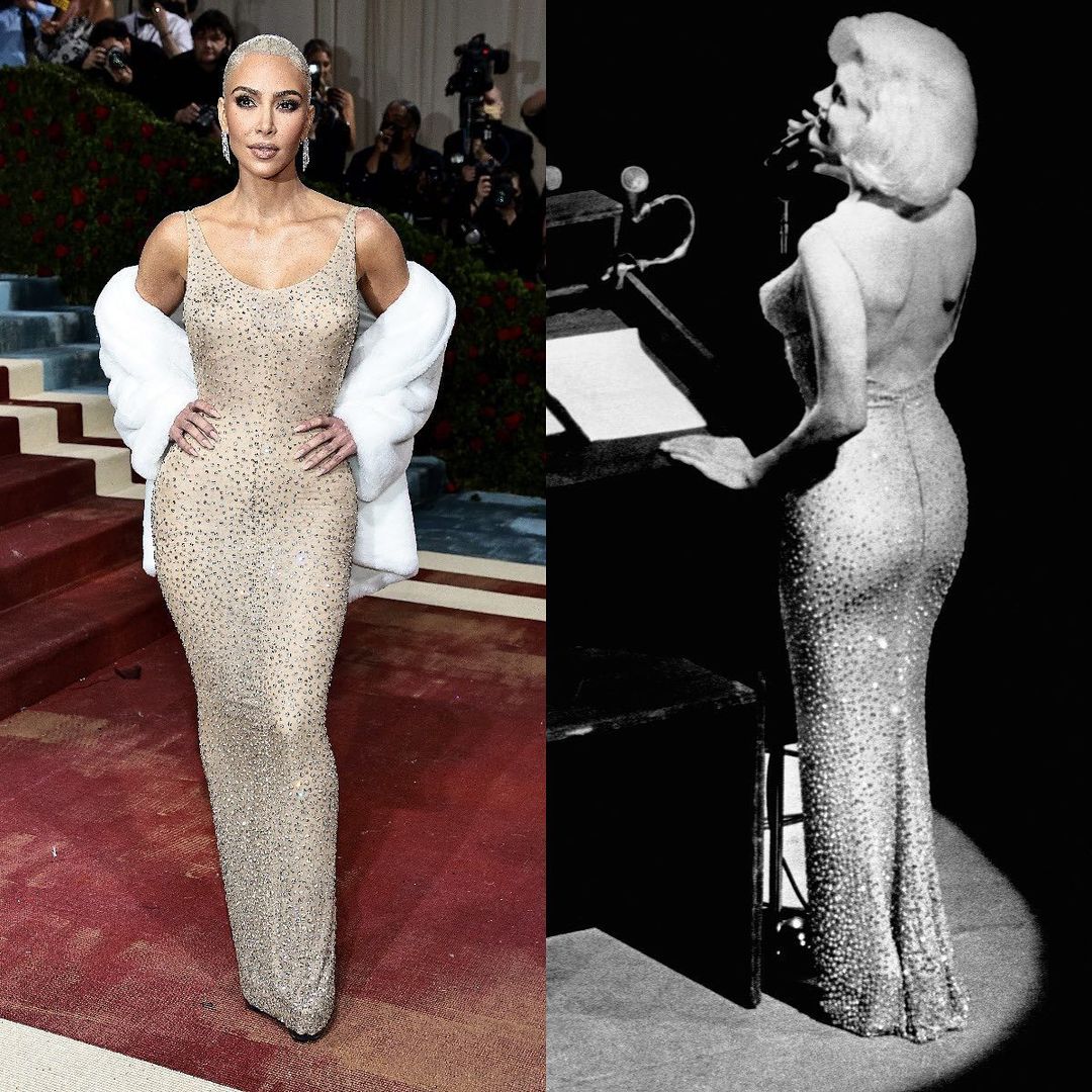 Met Gala 2022: Kim Kardashian Wears Marilyn Monroe Dress From 1962